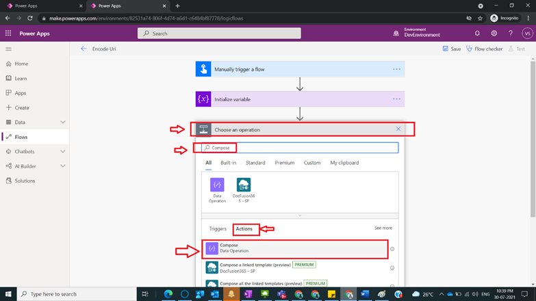 Usage of Encode Uri in Power Automate